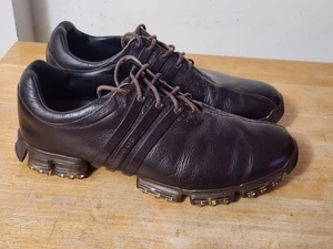 Adidas Tour360 LTD Leather Golf Shoes Brown Mens Size US 10.5 - Picture 1 of 7