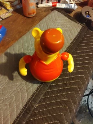 Juguete vintage años 80 Winnie The Pooh Rolly Polly Hong Kong EXCELENTE ESTADO Foto 1 de 4