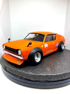 Doyusha Nissan Cherry X-1R modellino auto finito costruito a mano display Giappone raro - Foto 1 di 5