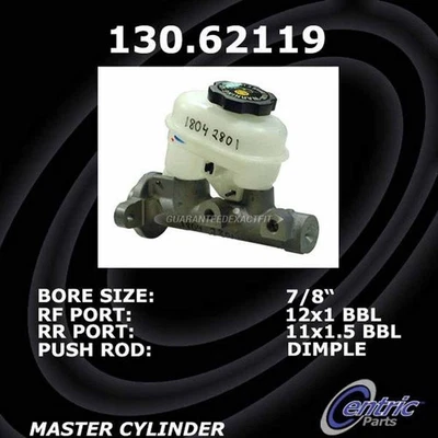 Centric Brake Master 气缸 适用于庞蒂亚克 Sunfire & Chevy Cavalier — 第 1/3 张图片