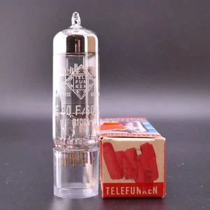 One Excellent TELEFUNKEN E80F Tube NOS NIB GM[%]: 100 EM[%]:100 AMPLITREX - Picture 1 of 2