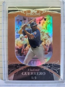 Vladimir Guerrero 2010 Topps sterling framed gold /5 - Picture 1 of 2