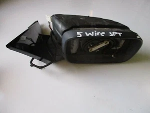 BMW E46 SALOON TOURING DRIVERS SIDE M SPORT DOOR WING MIRROR 5 WIRE NO CAP 27 - Picture 1 of 5
