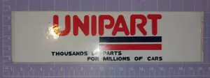 Unipart Thousands of parts for millions of cars Sticker 19cm x 6cm As per image - Foto 1 di 1