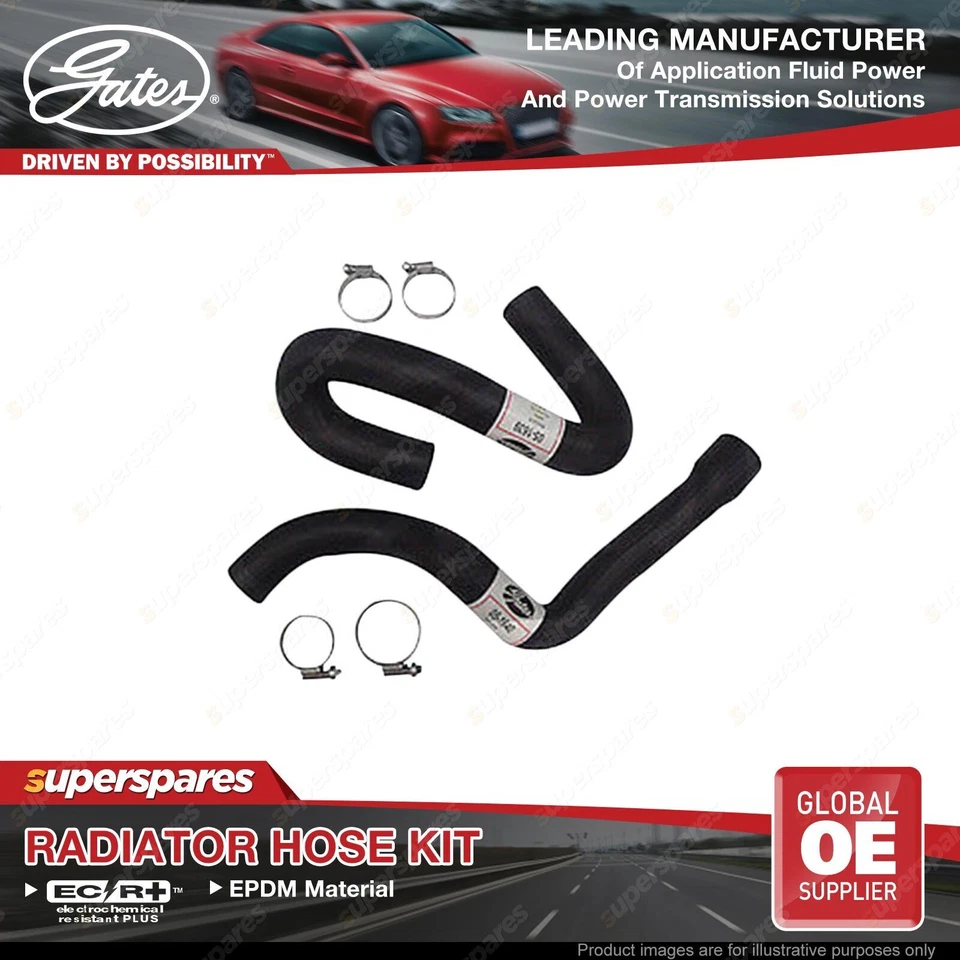 Gates Radiator Hose Kit for Holden Astra TS X18 XE1 1.8L 02/98-08/00 - image 1 of 2