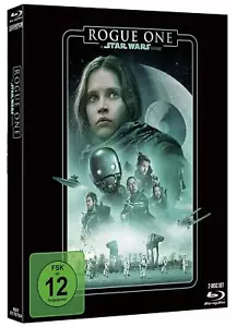 ROGUE ONE: A STAR WARS STORY (Felicity Jones) Blu-ray Disc + Schuber NEU - Bild 1 von 1