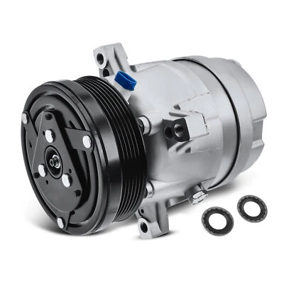 A/C Compressor with Clutch for Chevrolet S10 GMC Sonoma 1992 1993 V5 Compressor - Image 1 of 4