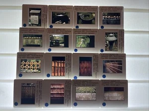 Japanese Architecture Details. 16 35mm Modern art slides 8 - Picture 1 of 9