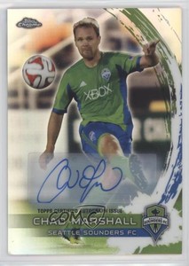 2014 Topps Chrome MLS Refractor Auto Chad Marshall #26 Auto