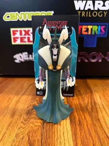 RARE OOP KIDROBOT X ADVENTURE TIME GLOW THE LICH EXCLUSIVE  7" VINYL FIGURE Cover
