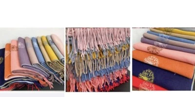 LONDONSACRF Reversible Dandelion Print Scarf Shawl – Super Soft Winter Wrap | Unisex Fashion