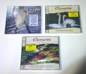 Elements: Nature's Ballet/Four Seasons/Cafe' De Luna Music CD Lot of 3 - Picture 1 of 2