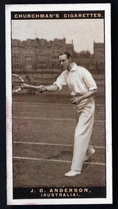 CHURCHMAN - RASENTENNIS - #2 J O ANDERSON - Bild 1 von 2