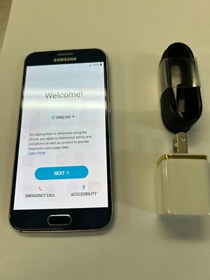 Samsung Galaxy S6 G920V AZUL 32GB Desbloqueado Android, Completo, SBI Foto 1 de 3