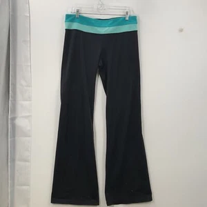 Kirkland Womens Black Blue Straight Leg Pull On Leggings Size L/ Tall - Picture 1 of 7