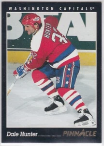 M) 1992-1993 Pinnacle NHL Hockey Trading Card - Dale Hunter #13 - Picture 1 of 2
