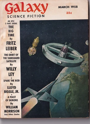 GALAXY SCIENCE FICTION March April 1958 - Virgil Finlay Wally Wood Fritz Leiber - Image 1 of 4