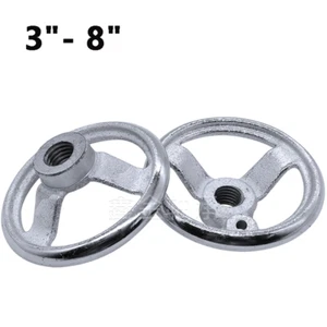 3"-8" Drehkurbel Handrad M8-M20 Kurbelrad Maschinen Handkurbel Für Fräsmaschine - Bild 1 von 5