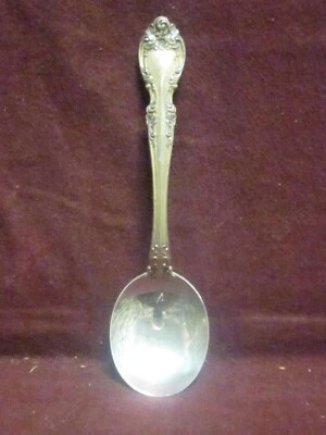 CUCHARA SOPERA CREMA Gorham Melrose 1948 plata de ley 6 1/4" 42 gramos sin monograma Foto 1 de 4