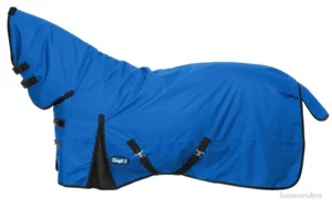 Manta Winter Turnout - 1200D - Full Neck-ROYAL BLUE - Tamaño 69"-84" - 300 gramos - Imagen 1 de 3