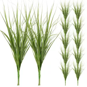 12pcs Simulation Grass Home Decor Artificial Plants Adornments Grass Decor - Picture 1 of 11