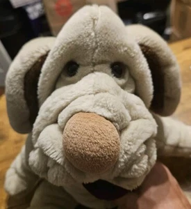 Vtg 80's Ganzbros Mr Wrinkles Plush Hand Puppet The Heritage Collection 17" - Picture 1 of 8