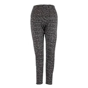 Onzie Tech Leggings XS NWT Black Abstract Animal Print Yoga Activewear Free Flow - Picture 1 of 10