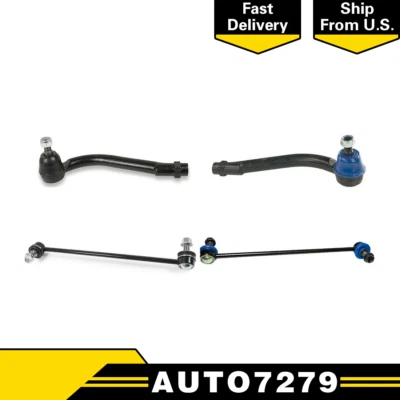 Barra estabilizadora de extremo de barra estabilizadora delantera Mevotech 4 piezas para Hyundai Veracruz 2007 2008 Foto 1 de 4