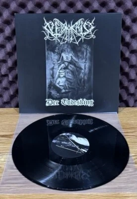 Nekrokrist SS Der Todesking Black Vinyl FFO Goatmoon Hammer Wolves' Winter Horna - Image 1 of 3