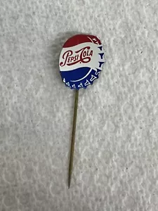 Pepsi Cola Bottle Cap Lapel Pin Pepsi Cola Bottling Co. - Picture 1 of 3