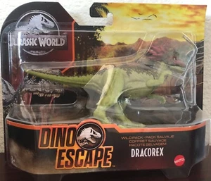 Jurassic World Dino Escape Wild Pack DRACOREX Mattel 2021 Dinosaur Figure NIP - Picture 1 of 2