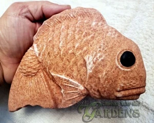 Handmade Japanese Fish Soap Coconut Sea Salt, Shea Butter, Rice Bran Oil, Madder - Picture 1 of 1