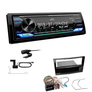 JVC Digital Autoradio DAB+ Bluetooth für Opel Astra H piano black Canbus - Bild 1 von 6