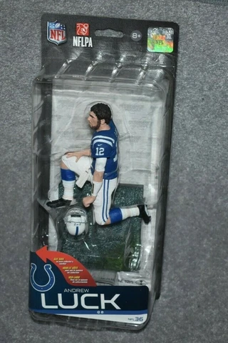 INDIANAPOLIS COLTS ANDREW LUCK #12 NFL SERIES 36 ACTION FIGURES Cover