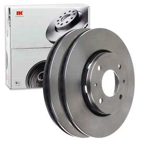 2X NK Dischi Freno 281mm Ventilato Frontale Adatto per Mitsubishi Carisma - Foto 1 di 6
