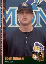 2002 South Bend Silver Hawks Multi-Ad #18 Scott Hilinski