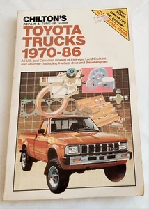 Chilton 7035 Repair & Tune Up Guide Toyota Trucks 1970-83 Pickups Land Cruisers - Bild 1 von 6