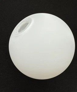 Lampenschirm G9 Ersatz Glas weiß matt Ø120mm Fassung mit Gewinde 20mm Kugel Glas - Bild 1 von 5