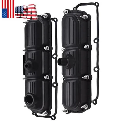 Cubierta de válvula izquierda y derecha para Jeep Wrangler 2007-11 3,8 L y Dodge Caravan 2004-07 3,3 L Foto 1 de 4