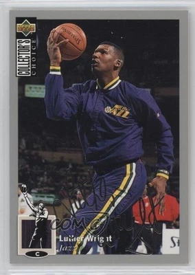 1994-95 Upper Deck Collector's Choice Silver Foil Signature Luther Wright #57 - Image 1 of 2