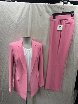 "TRAJE PANTALÓN ANNE KLEIN/NUEVO CON ETIQUETA/MINORISTA $249/TALLA 4/ENTREPIERNA 30""/pantalones tirar" Foto 1 de 2