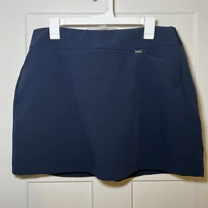 Greg Norman Damen Skort 4-Wege Stretch Stoff unsichtbarer Reißverschluss Bund Gr. L - Bild 1 von 10