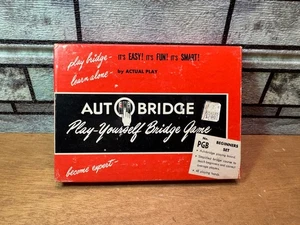 Auto-Bridge "Play It Yourself Bridge Game" Complete w Instructions, Free Ship! - Picture 1 of 7