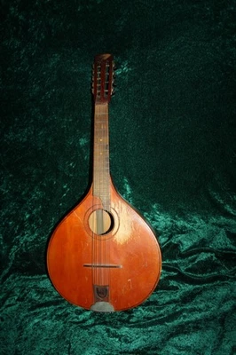 VINTAGE FOREST ZITHER, 9 STRINGS, PLAYABLE ON NEW STRINGS, MANDOLA, BOHEMIAN ZITHER - Image 1 of 4