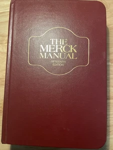 THE MERCK MANUAL Of Diagnosis And Therapy 15th Fifteenth Edition Hardcover Book - Bild 1 von 24