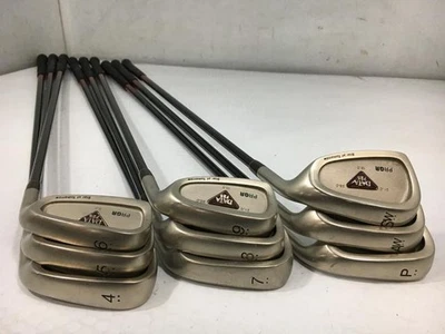 PRGR Data 725 Iron Set 9pcs 4-PW-AW-SW Original Carbon Flex Regular - Image 1 of 4