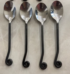 Gourmet Gedecke Set große Löffel 4 Violinschlüssel - Bild 1 von 2