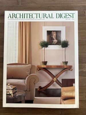 AD Architectural Digest Magazine May 1996 Vintage Ads Home Design 90s Decor - Image 1 of 4