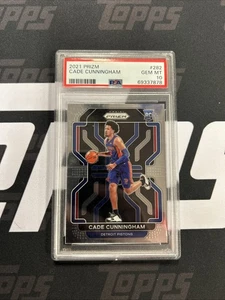2021-22 Panini Prizm Basketball Cade Cunningham Prizm Rookie #282 PSA 10 - Picture 1 of 1