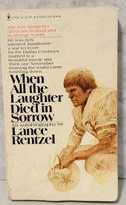 When All The Laughter Died In Sorrow Lance Rentzel 1973 Paperback Vintage - Foto 1 di 3